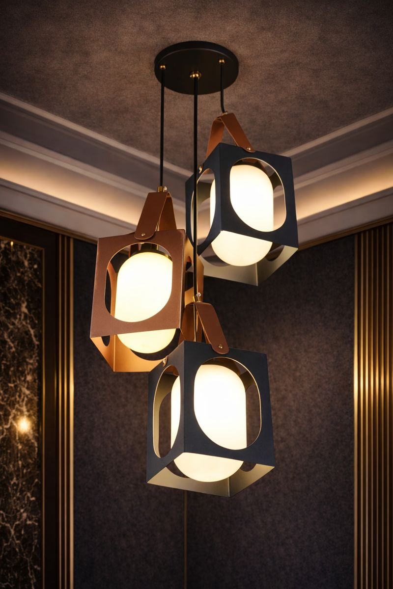 product06 Minimalist E27 Decorative Pendant Light with Adjustable Cord - Image 1