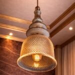 Adjustable Geometric E27 3-in-1 Decorative Hanging Fixture