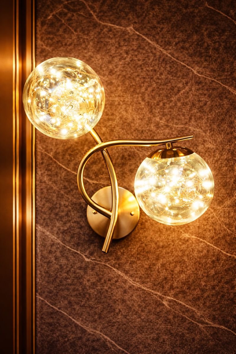 product43 Elegant Warm White LED Decorative Wall Sconce - Image 1