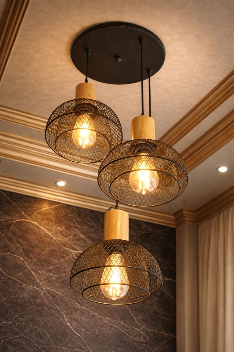 product69 Industrial Style Wall Mounted Light with E27 3-in-1 Bulb - Image 1