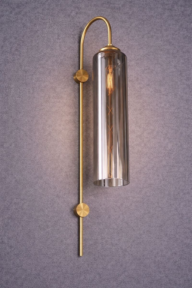 product86 Sleek Architectural Wall Light with E27 T-300 Filament Bulb - Image 1