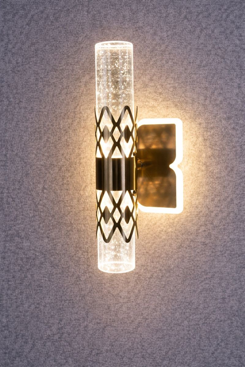 product91 Modern Geometric Integrated LED 3-in-1 Interior Wall Light - Image 1