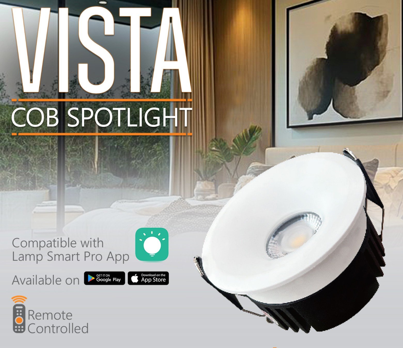 product 135a VISTA 3CCT COB SPOTLIGHT - Image 1