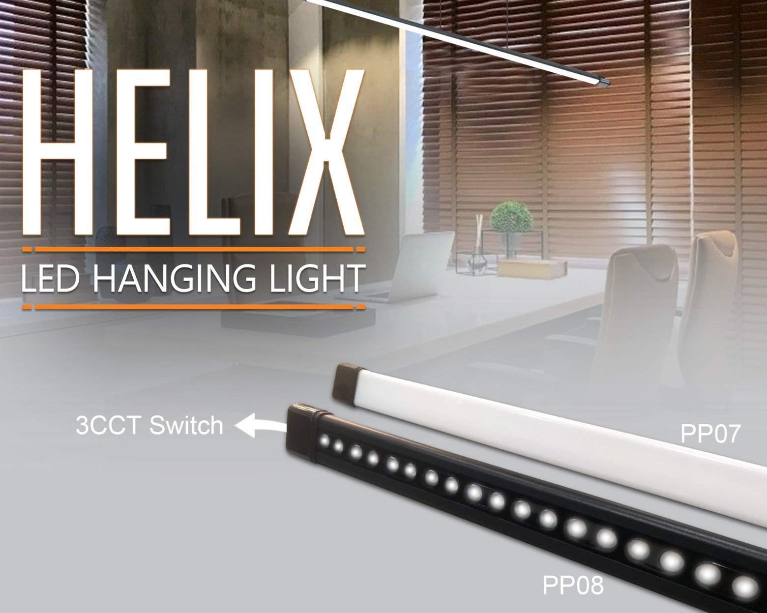 product 156a HELIX LED HANGING LIGHT - Image 1